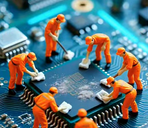 更换 DIY SMD 组件后修复 PCB。