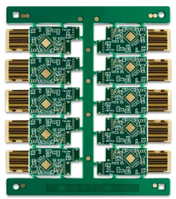 PCB 的分板工艺,带有用于分离的极耳布线 PCB 的分板工艺,带有用于分离的极耳布线