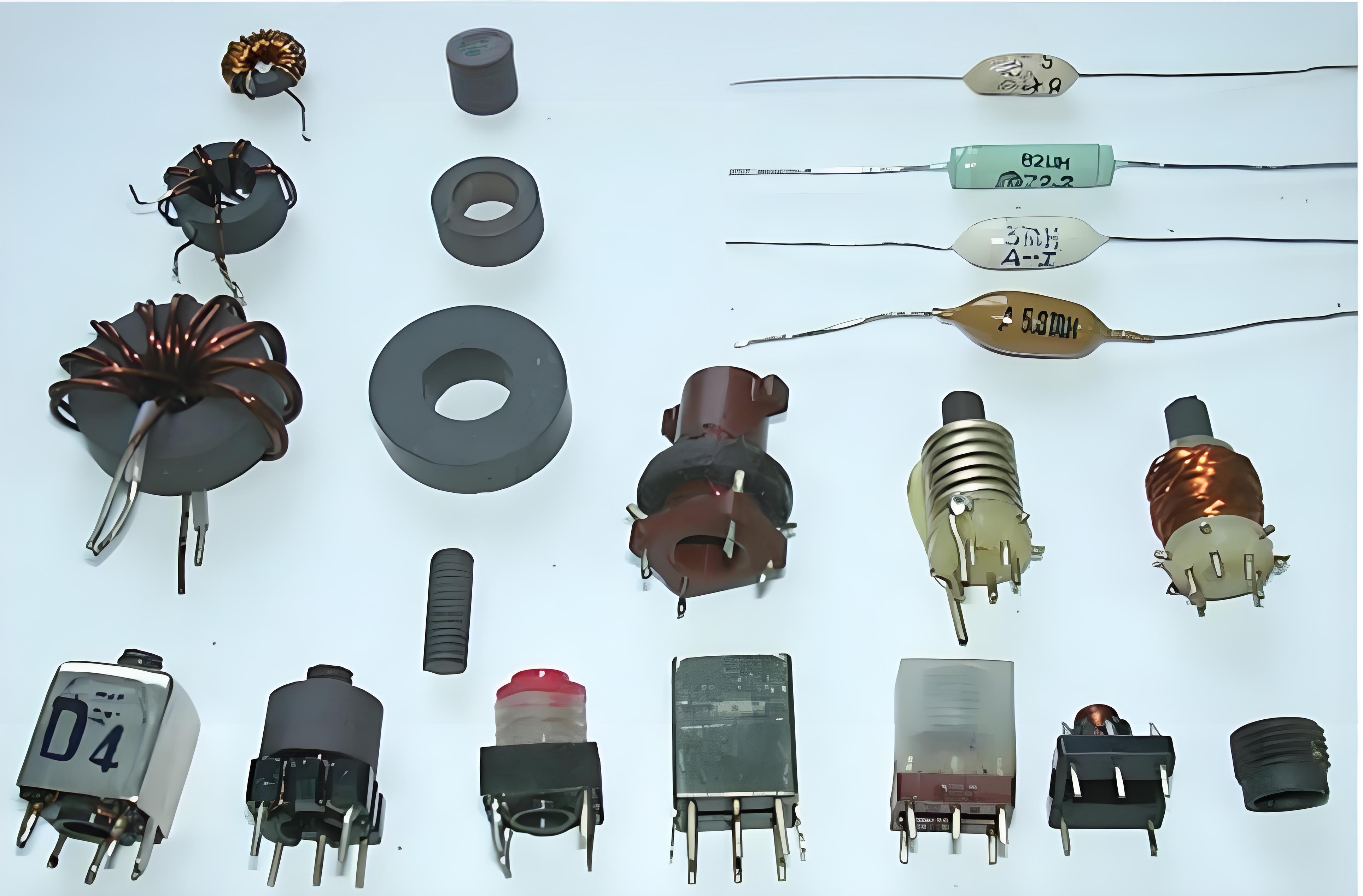 用于识别的各种通孔电容器类型。 用于识别的各种通孔电容器类型。