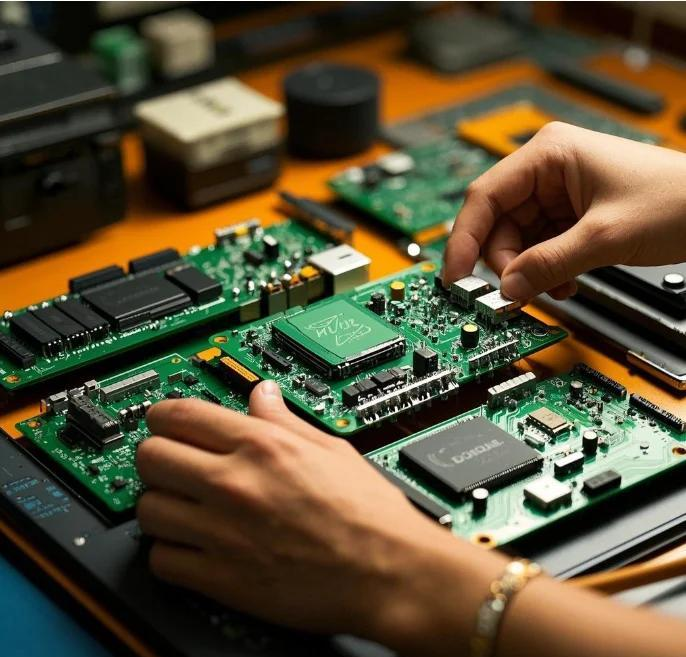 用于电气工程项目的完美手工焊接接头示例。