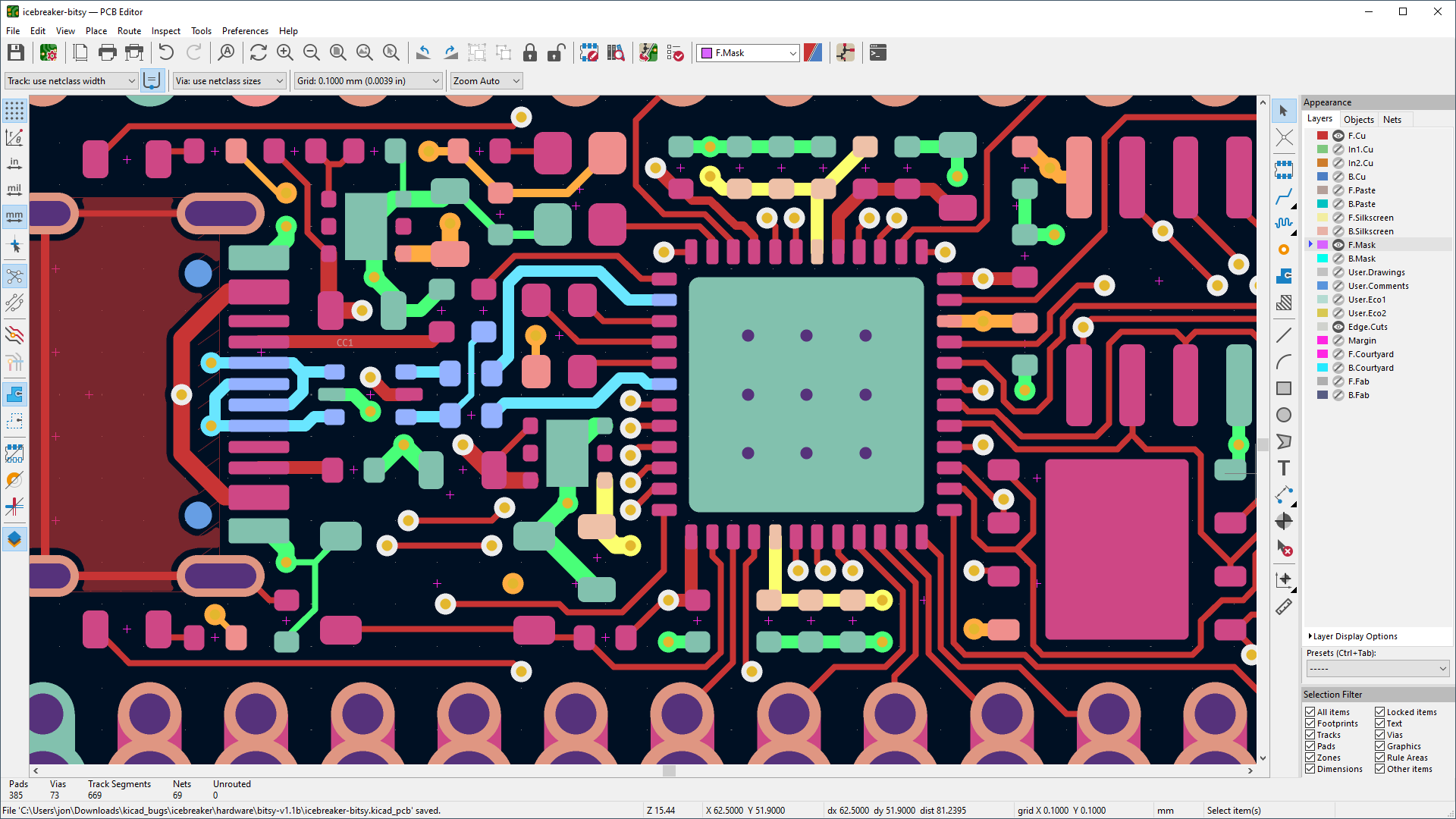 初学者在笔记本电脑上使用简单的 PCB 设计软件