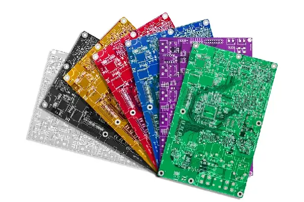 不同的阻焊层颜色