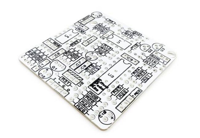 白色PCB黑色丝印 白色PCB黑色丝印