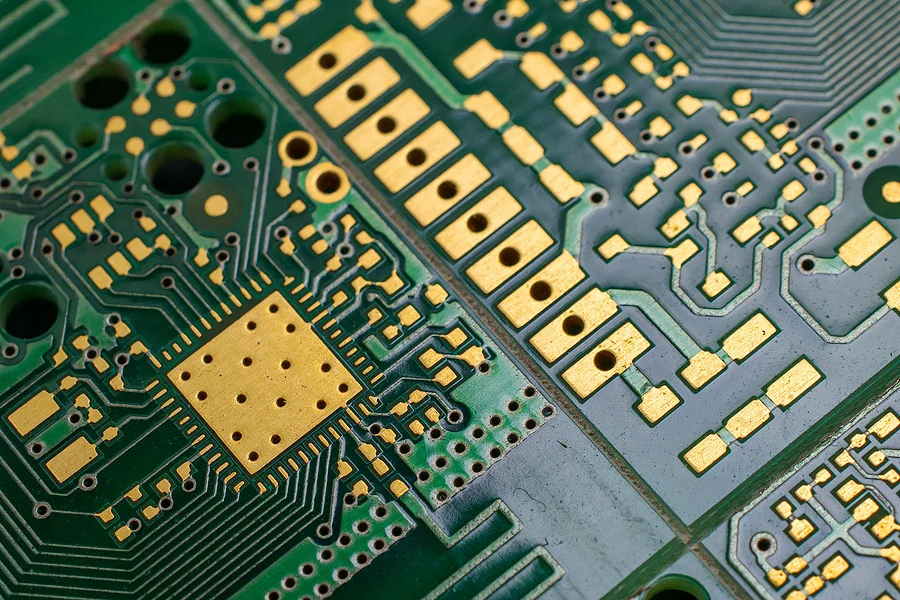 高频PCB上的ENIG表面处理层 高频PCB上的ENIG表面处理层