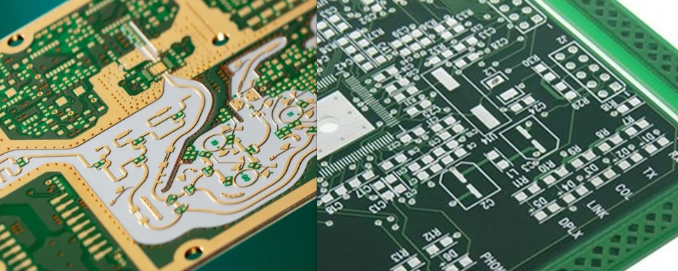 ENIG 与浸银高频 PCB 设计比较表 ENIG 与浸银高频 PCB 设计比较表