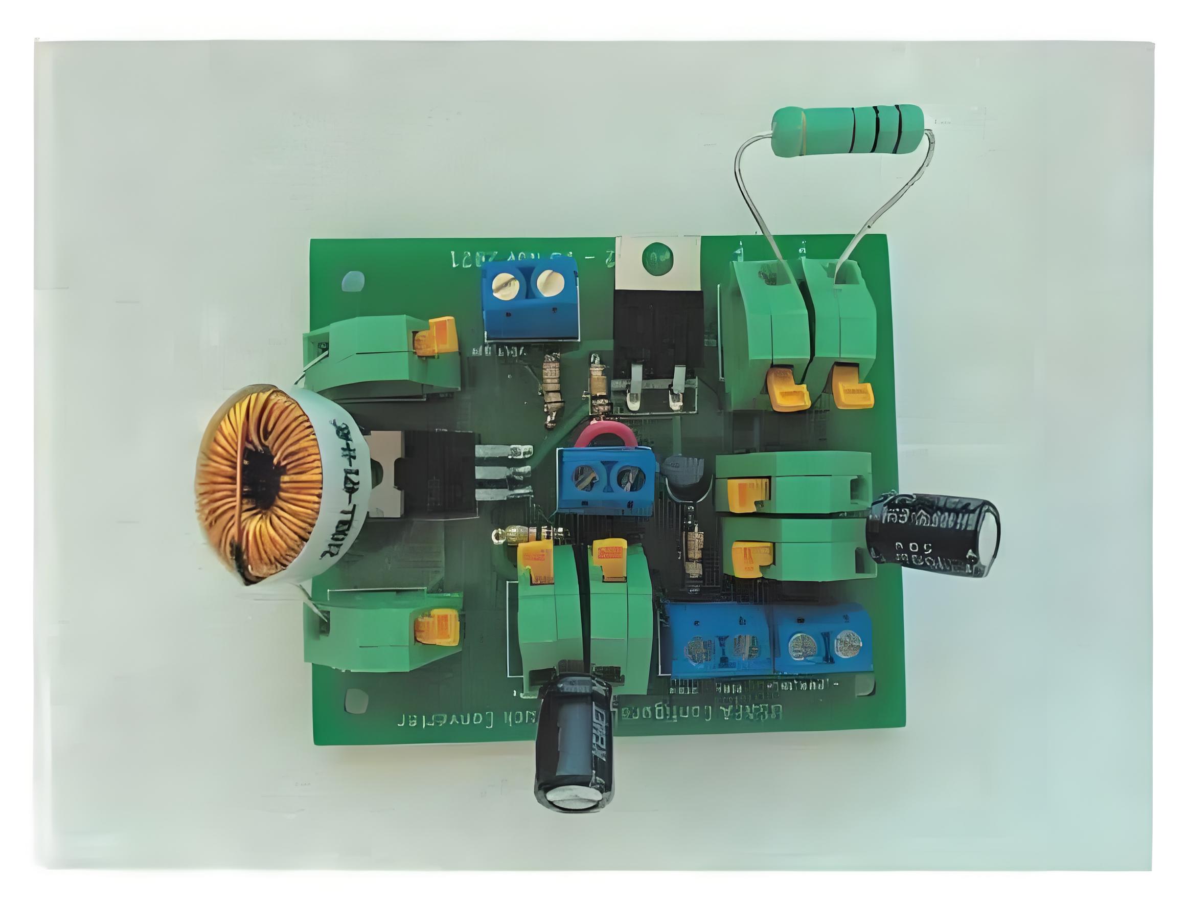降压转换器PCB布局,电流环路最小化,可降低EMI。 降压转换器PCB布局,电流环路最小化,可降低EMI。